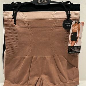 NWT Prima Valentina (3) pack Shaping Boy Shorts for Tummy Control.